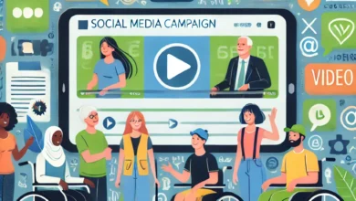 Dall·e 2024 08 27 11.53.43 An Image Representing A Social Media Campaign Supporting People With Disabilities. The Image Should Feature Diverse Individuals With Visible And Invis