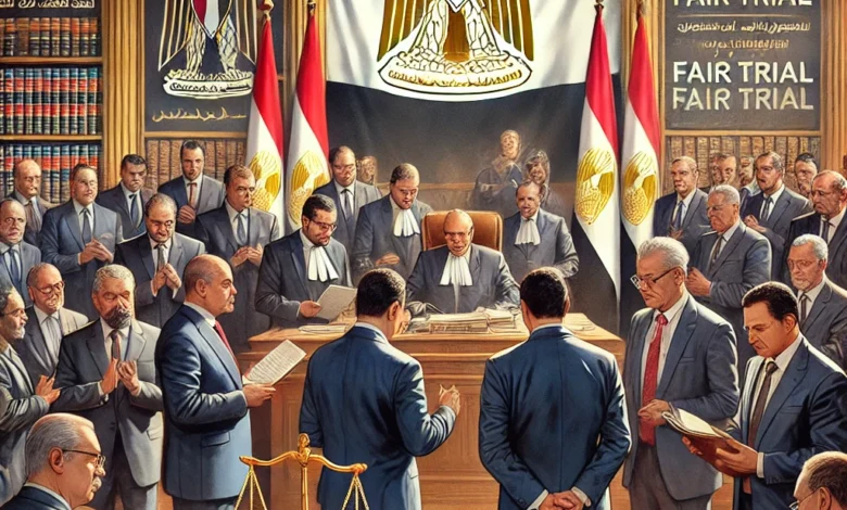 Dall·e 2024 09 01 12.23.38 A Formal Scene In The Egyptian Parliament Showing The Approval Of The New Criminal Procedure Law. The Image Depicts A Group Of Lawmakers Discussing An