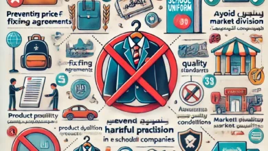 Dall·e 2024 09 01 15.35.26 An Informative And Clear Image Illustrating The Guidelines From The Egyptian Competition Authority To Prevent Harmful Practices In The School Uniform