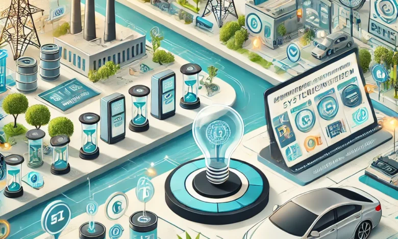 Dall·e 2024 09 01 17.45.14 A Detailed And Visually Engaging Image Illustrating The Successful Implementation Of The Unified Charging System In The Canal Region By The Ministry O