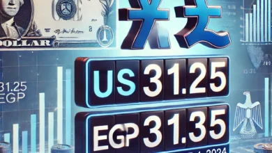 Dall·e 2024 09 01 18.20.39 An Informative Image Depicting The Exchange Rate Of The Us Dollar Against The Egyptian Pound For Sunday September 1 2024. The Image Includes Element