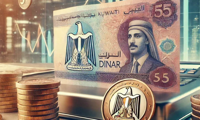 Dall·e 2024 09 03 18.25.58 An Image Depicting The Exchange Rate Of The Kuwaiti Dinar Against The Egyptian Pound On Tuesday September 3 2024. The Image Should Include Symbols O