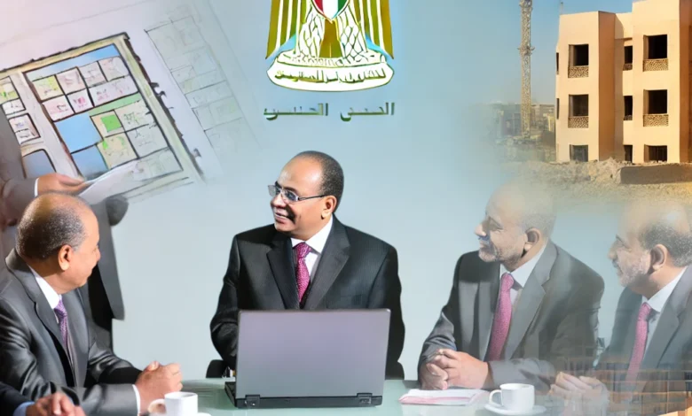 Dall·e 2024 09 03 19.06.18 An Image Depicting The Egyptian Minister Of Housing Meeting With Officials From The New Obour City Authority To Discuss Progress In Various Sectors. T