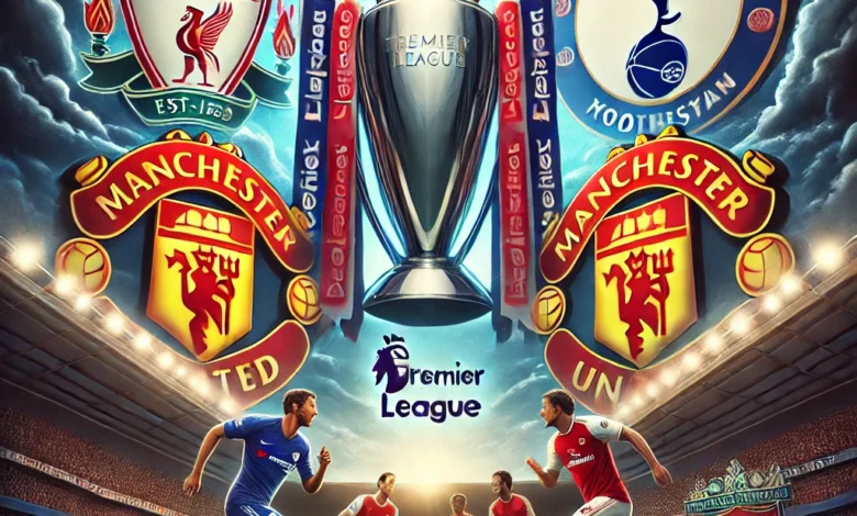 Dall·e 2024 09 03 21.43.30 An Image Representing The Intense Upcoming Matches In The English Premier League After The International Break. The Scene Should Include Iconic Team L