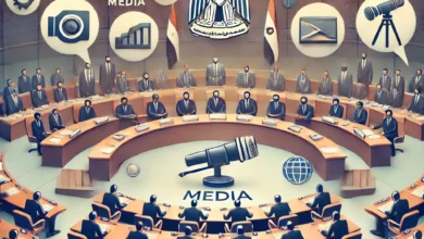 Dall·e 2024 09 04 19.58.46 An Image Representing The Efforts Of The Media Committee In The Egyptian Parliament During Its Fourth Session. The Image Should Show A Formal Meeting