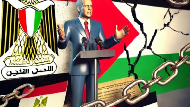 Dall·e 2024 09 04 20.08.48 An Image Representing Egypts Historical Role In Supporting Palestine And Exposing Netanyahus Political Deceit. The Image Should Include Symbols Of U 2