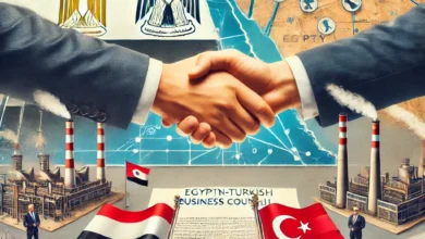 Dall·e 2024 09 05 16.27.00 An Image Representing The Egyptian Turkish Business Council Receiving Requests From Turkish Businessmen For Industrial Land In Egypt. The Image Can In