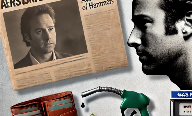 Dall·e 2024 09 05 18.35.12 An Image Depicting The Actor Armie Hammer Facing Personal And Financial Crises. The Image Could Feature Symbolic Elements Such As A Newspaper With Hea